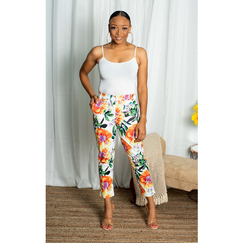 Wandering Soul Floral Ankle Pants Wandering Soul Floral Ankle Pants