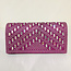 Right One Rhinestone Clutch Purple