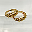 Twisted Ties Ring