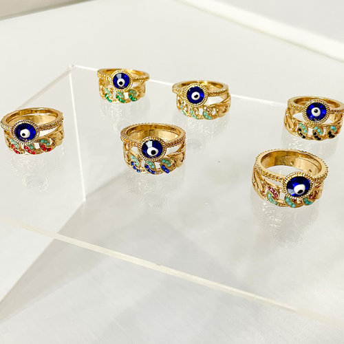 Lucky Links 2 Piece Ring Set Lucky Links 2 Piece Ring Set