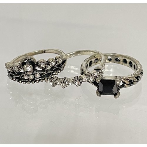Timeless Stone 3 Piece Ring