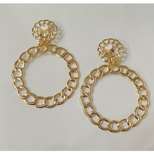 Lock Me In Clip On Earrings Lock Me In Clip On Earrings