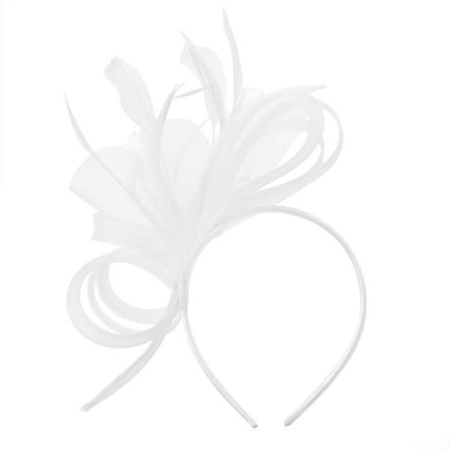 Good Times Fascinator - White Good Times Fascinator - White