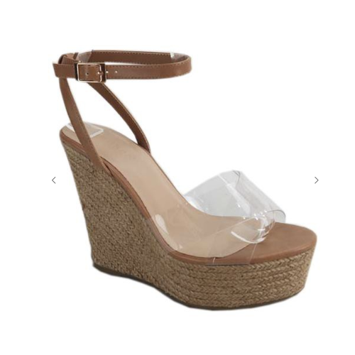 Get On Up Straw Wedges - Clear Get On Up Straw Wedges - Clear