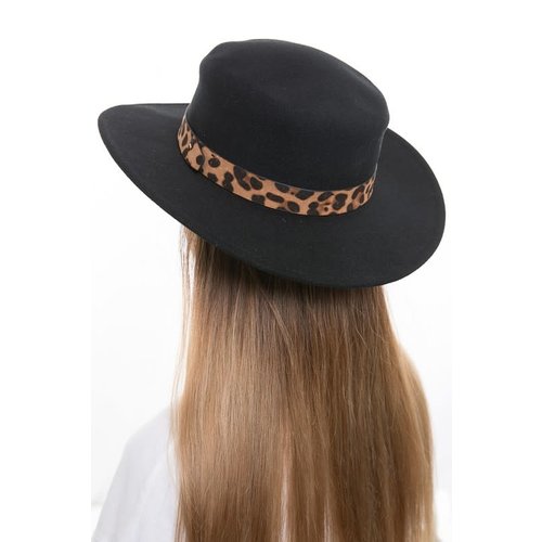 Hit Or Miss Hat - Leopard Hit Or Miss Hat - Leopard