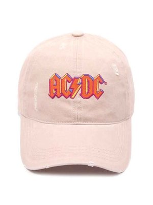 ACDC Band Baseball Cap - Dusty Pink