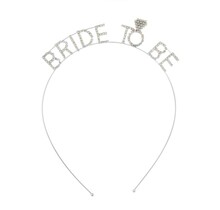 Bride To Be Heaband - Silver
