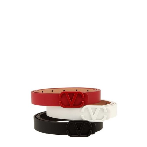 On The Right Path 3 PC Belt Set - Black/White/Red On The Right Path 3 PC Belt Set - Black/White/Red