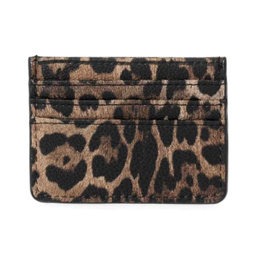 All In All Card Holder - Leopard