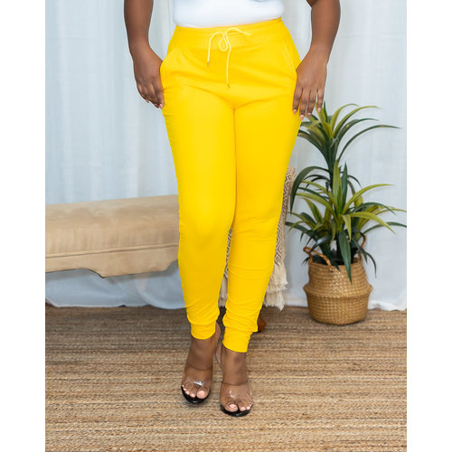 Classic Vibes Joggers - Yellow Classic Vibes Joggers - Yellow