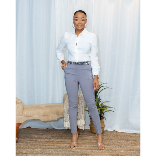 Snake Attraction Belted Pants Snake Attraction Belted Pants