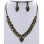 Perfect Evening Necklace Set - Emerald