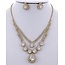 Diamonds Are Forever Necklace Set - Gold