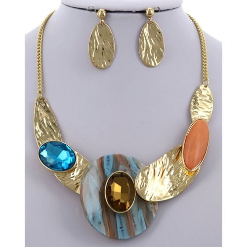 Hard To Catch Necklace Set - Multi Hard To Catch Necklace Set - Multi