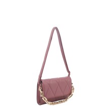 Uptown Girl Clutch - Mauve