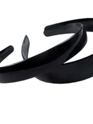 Double Needs 2PC Headband - Black