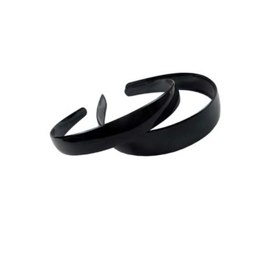 Double Needs 2PC Headband - Black Double Needs 2PC Headband - Black