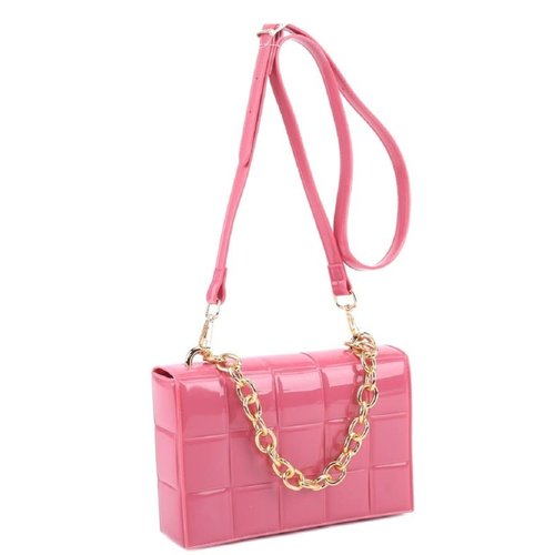 Hot Topic Jelly Clutch - Pink Hot Topic Jelly Clutch - Pink