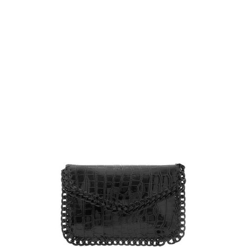 Step Up Your Game Clutch - Black
