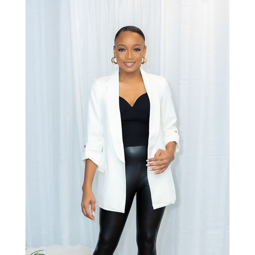 Good Taste Blazer - Ivory Good Taste Blazer - Ivory