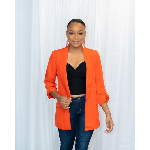Good Taste Blazer - Orange Good Taste Blazer - Orange