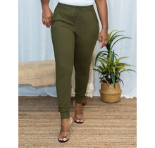 Classic Vibes Joggers - Olive