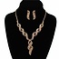 Time To Shine Necklace Set - Gold