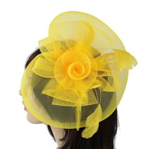 Endless Love Fascinator - Yellow