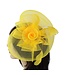 Endless Love Fascinator - Yellow