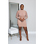 Believe In Magic Jewelled Dress - Mocha