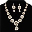 Always Lavish Pearl Necklace Set - Gold Iridescent