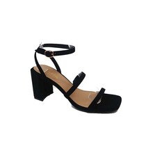 Stepping Out Block Heel BLACK