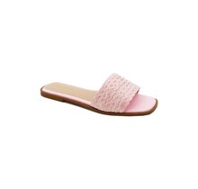 Straw Me Down Sandals - Pink