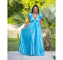 Into The Night Maxi Dress - Turquoise
