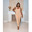 Natural Feel Jumpsuit - Deep Nude