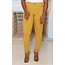No Troubles High Waist Skinny Jeans - Mustard