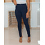 No Troubles High Waist Skinny Jeans - Navy