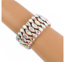 Sweet Destiny Bracelet - Silver Iridescent