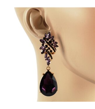 Magical Wishes Earrings - Purple