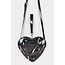 Button Up Handbag - Black