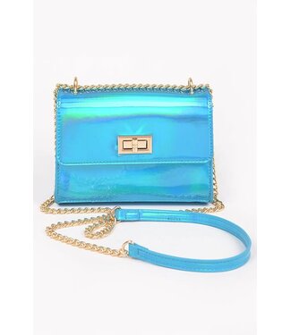 Let's Get Social Handbag - Blue