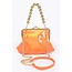 Modern Princess Clutch - Orange