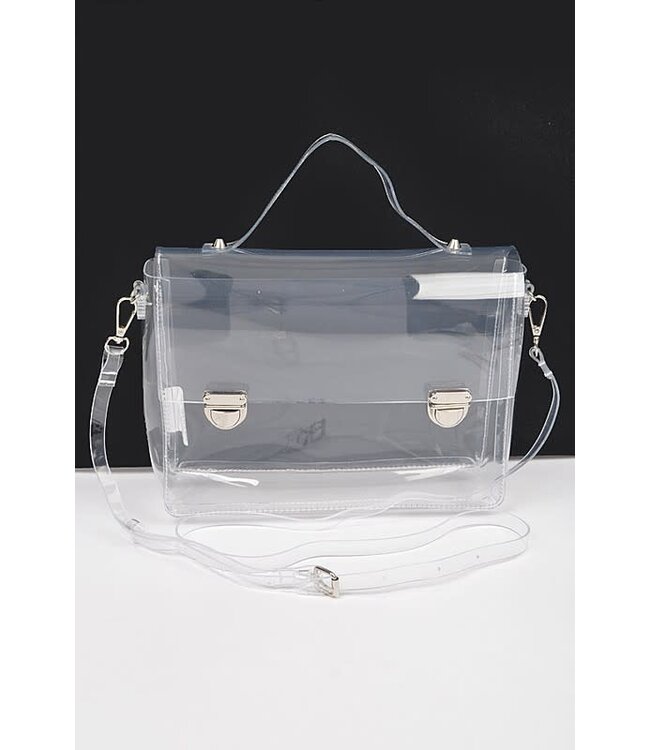 Now You See Me Clutch - Silver