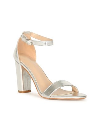 All That Block Heels - Silver