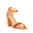 All That Block Heels - Orange