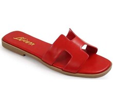 Walk The Walk Sandals - Red