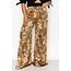 PLUS Fierce Feline Satin Pants