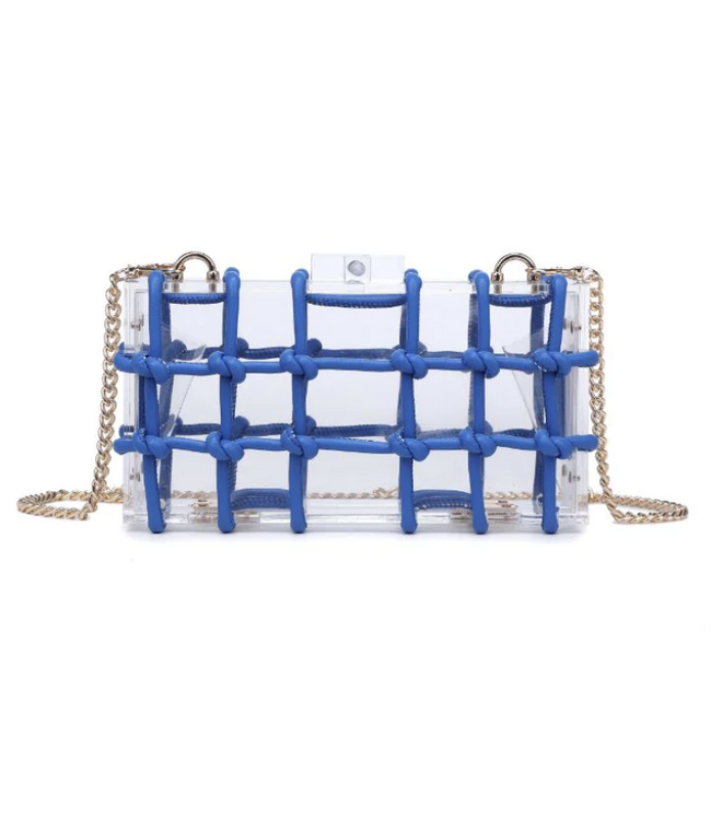 No Letting Go Clutch - Blue