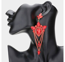 Wild Thing Earrings - Red