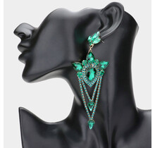 Wild Thing Earrings - Emerald